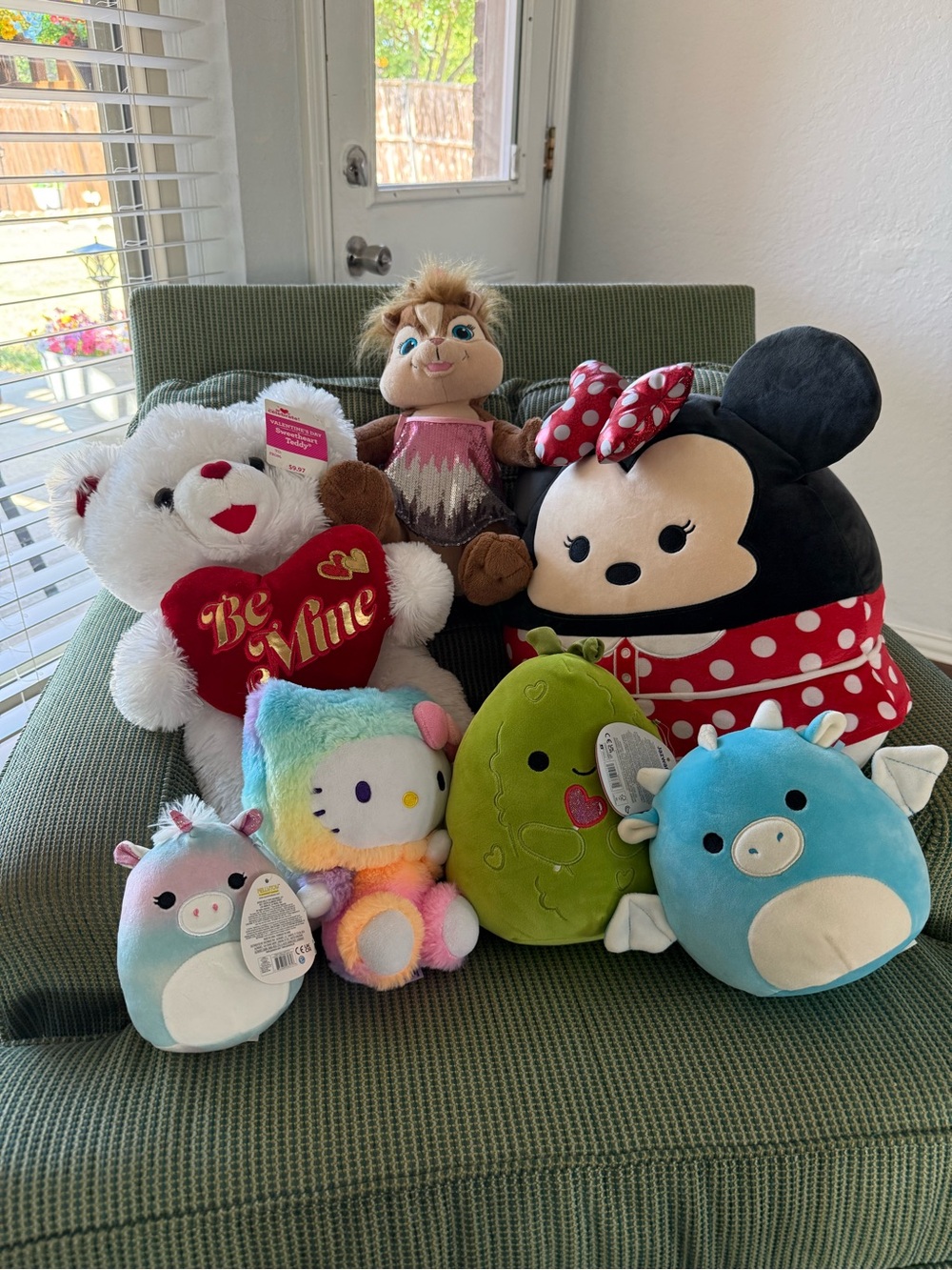Cute stuffed animals total of 7